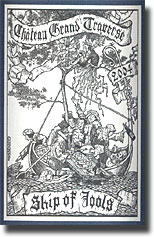 Chateau Grand Traverse Old Mission Peninsula Ship of Fools White Table Wine