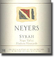 1998 Neyers Napa Syrah Hudson Vineyard