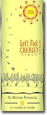 2005 Left Foot Charley Old Mission Peninsula Pinot Grigio
