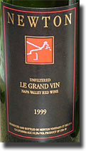 1999 Newton Le Grand Vin Proprietary Red Wine