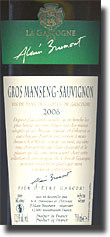 2006 Alain Brumont Vin de Pays Côtes de Gascogne Gros Manseng – Sauvignon