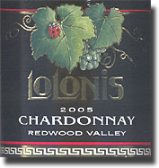 2005 Lolonis Redwood Valley Chardonnay