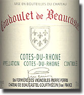 2003 Coudoulet de Beaucastel Côtes du Rhône Rouge