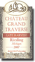 2007 Chateau Grand Traverse Riesling Late Harvest