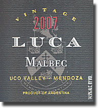 2007 Luca Malbec Mendoza