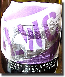 2006 Loring Wine Co. Chalone Pinot Noir Naylor Dry Hole Vineyard