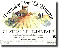 Domaine Bois de Boursan Chateauneuf du Pape