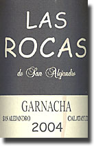 2004 Las Rocas de San Alejandro Garnacha Calatayud