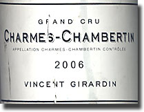 2006 Vincent Girardin Charmes-Chambertin Grand Cru