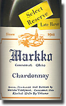 1999 Markko Vineyard Late Harvest Chardonnay Select Reserve