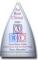 2004 Au Bon Climat Santa Maria Valley Pinot Noir “Knox Alexander”