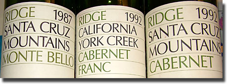 Cabernet, Ridge Style