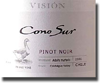 Cono Sur Colchagua Pinot Noir Vision 2006