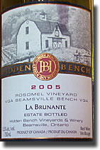 2005 Hidden Bench La Brunante