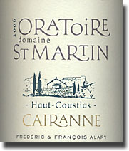 2006 Oratoire St. Martin Cotes du Rhone Village Haut Coustias Blanc
