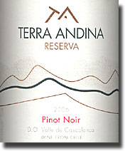 2006 Terra Andina Pinot Noir Reserva