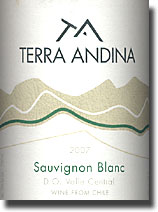 2007 Terra Andina Sauvignon Blanc