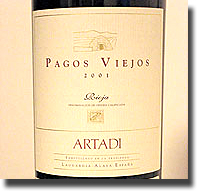 2001 Artadi Rioja Pagos Viejos