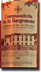 2008 Commanderie de la Bargemone Coteaux d'Aix en Provence Rosé
