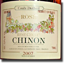 2007 Couly Dutheil Chinon Rosé “Rene Couly”