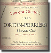 1995 Vincent Girardin Corton - Perrires