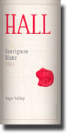 2003 Hall Napa Sauvignon Blanc