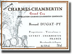 2002 Dugat-Py Charmes Chambertin Grand Cru