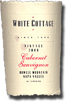 White Cottage Howell Mountain Cab