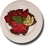 Dry Rubbed Beef Carpaccio