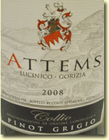 ATTEMS PINOT GRIGIO 2008