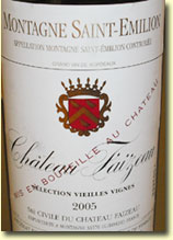 CHÂTEAU FAIZEAU VIEILLES VIGNES 2005