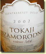 PUKLUS SZAMORODNI DRY TOKAJI 2002