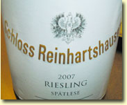 SCHLOSS REINHARTSHAUSEN RIESLING SPATLESE