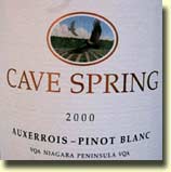 Cave Spring Auxerrois/Pinot Blanc